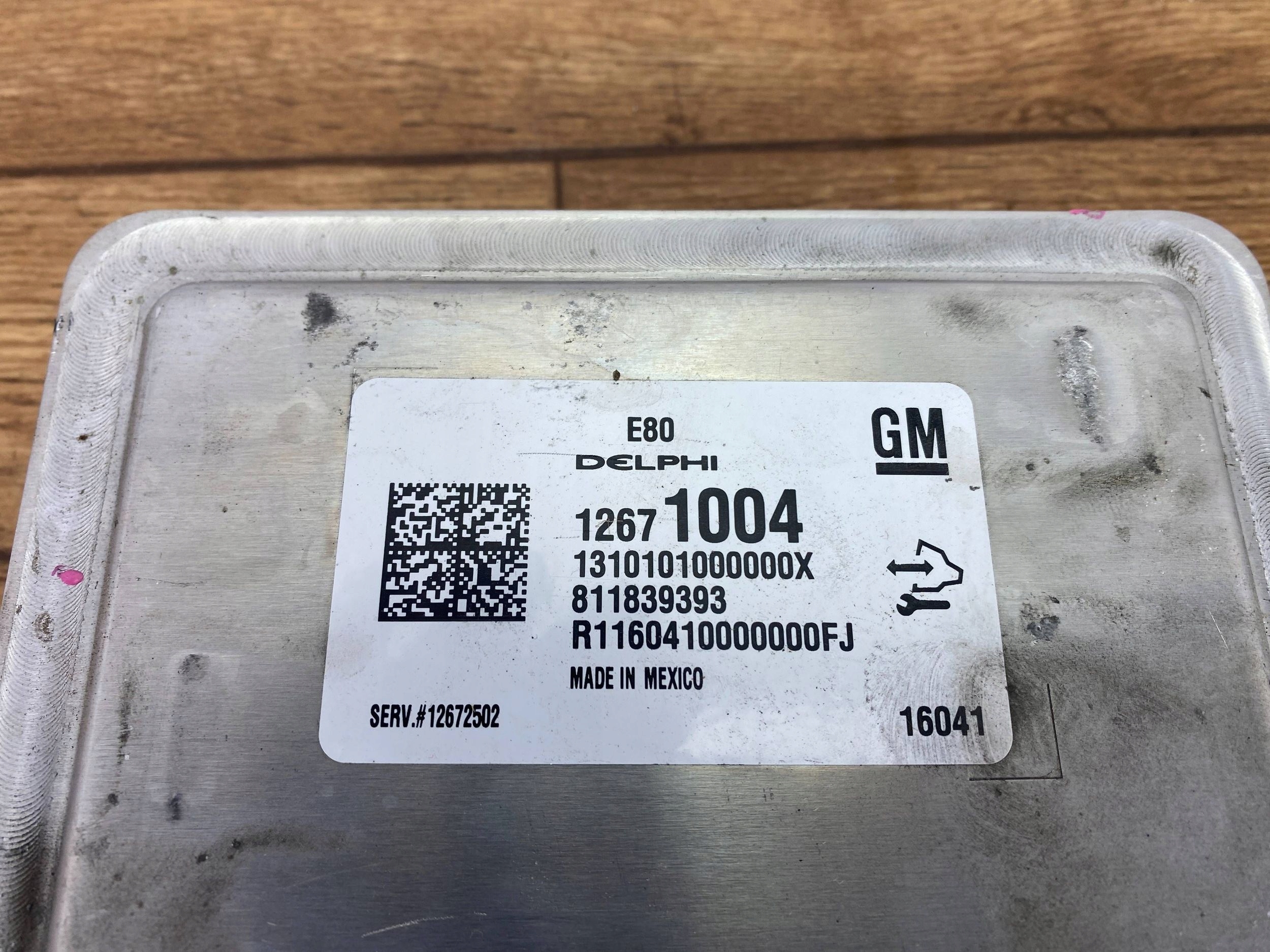 control unit of the engine 2.0 Chevrolet Camaro 2016+
