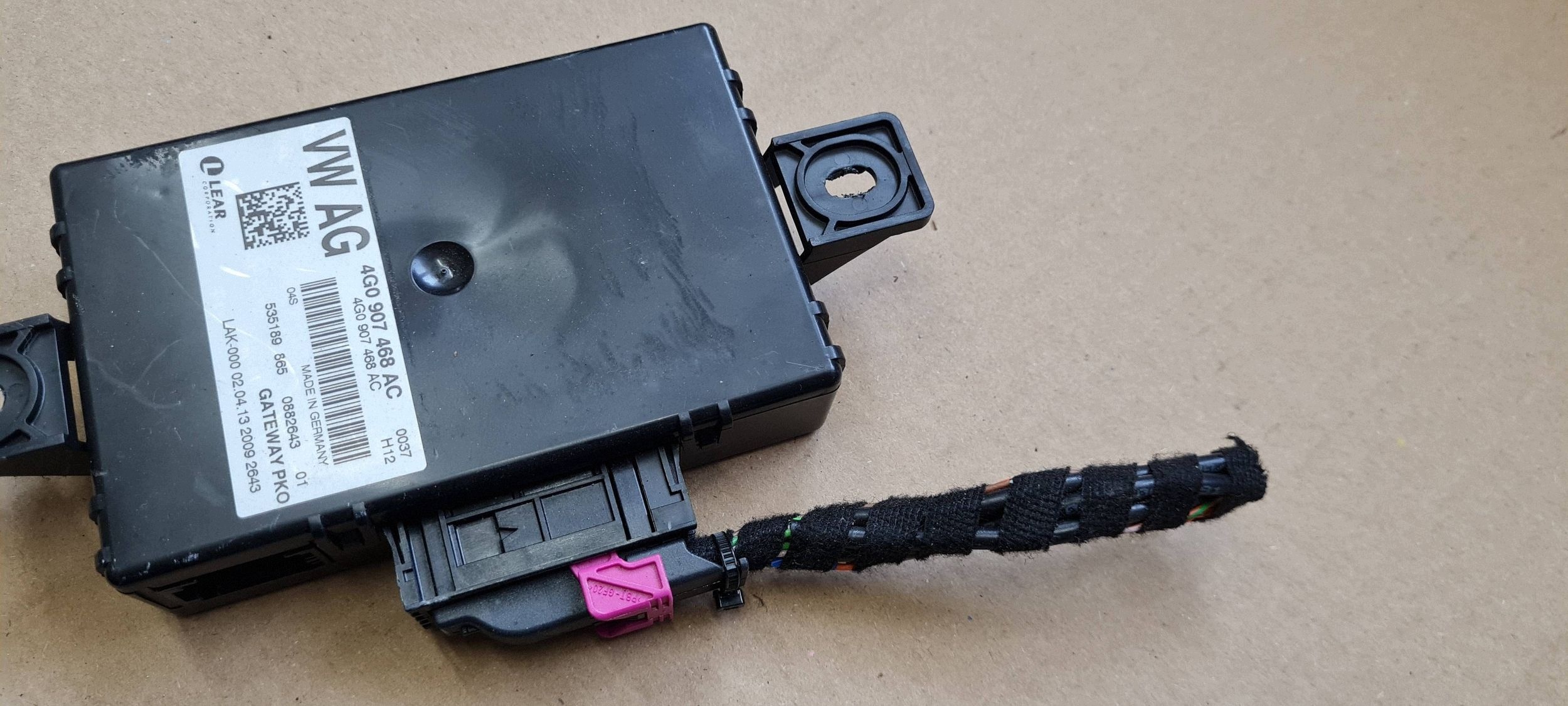 A7 4G S7 modulo Centralina GATEWAY 4G0907468AC A6 C7 4G