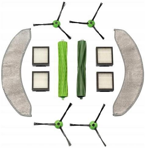 Sada příslušenství pro Irobot Roomba Combo j7 j9 kartáčový filtr a role mop