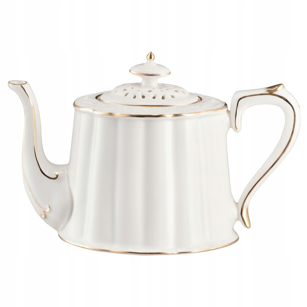 

Dzbanek porcelanowy Clara Gold Ivory Villa Italia