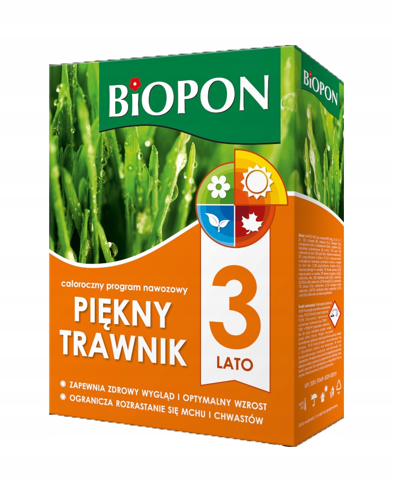 

Piękny Trawnik Lato Nawóz do Trawnika 2kg Biopon