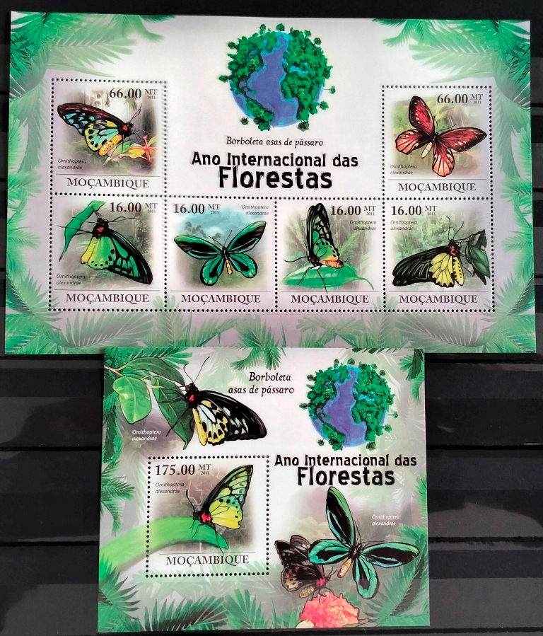 Мозамбик-почтовые марки