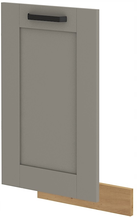 Přední část pro myčku nádobí 45 713x446. Šedá Artisan