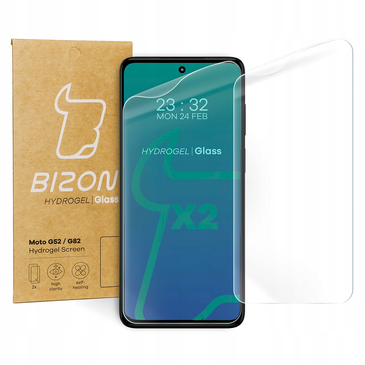 

Folia hydrożelowa na ekran Bizon do Moto G52 G82