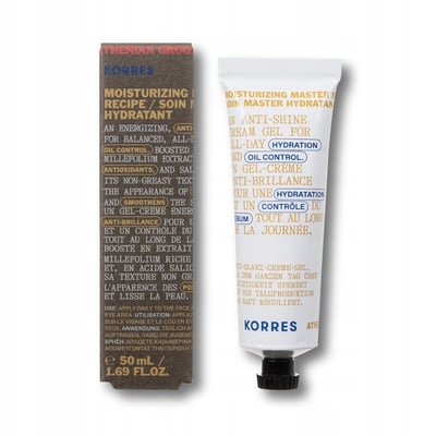Korres Achillea Men Hydratační Krém Na Obličej Kontrola Kožního Mazu 50 ml