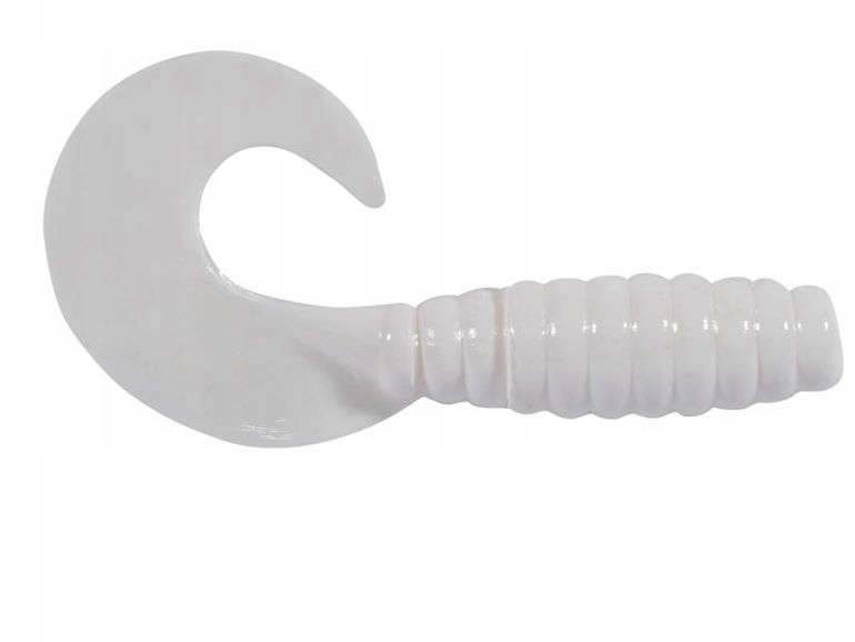 Przynęta Gumowa Powerbait Micro Power Grub 5CM Biała Berkley Na Ryby