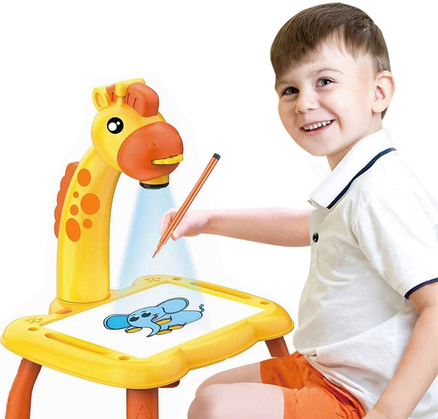 PROJEKTOR RZUTNIK DO RYSOWANIA STOLIK dla dzieci ŻYRAFA Bohater brak