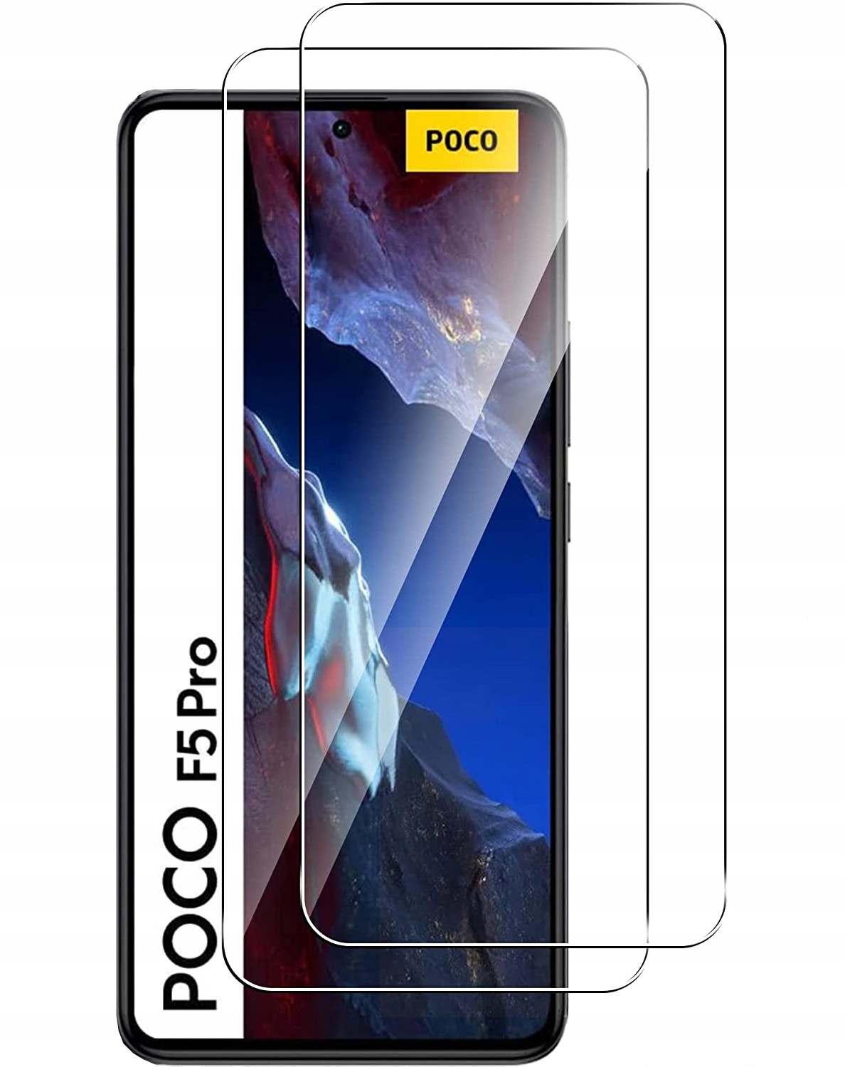 

2x Szkło Hartowane Szybka do Xiaomi Poco F5 Pro