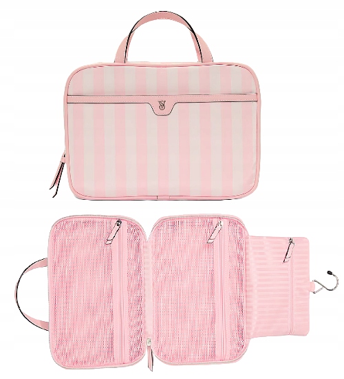 Kosmetyczka Victoria's Secret Travel Toiletry Bag różowy