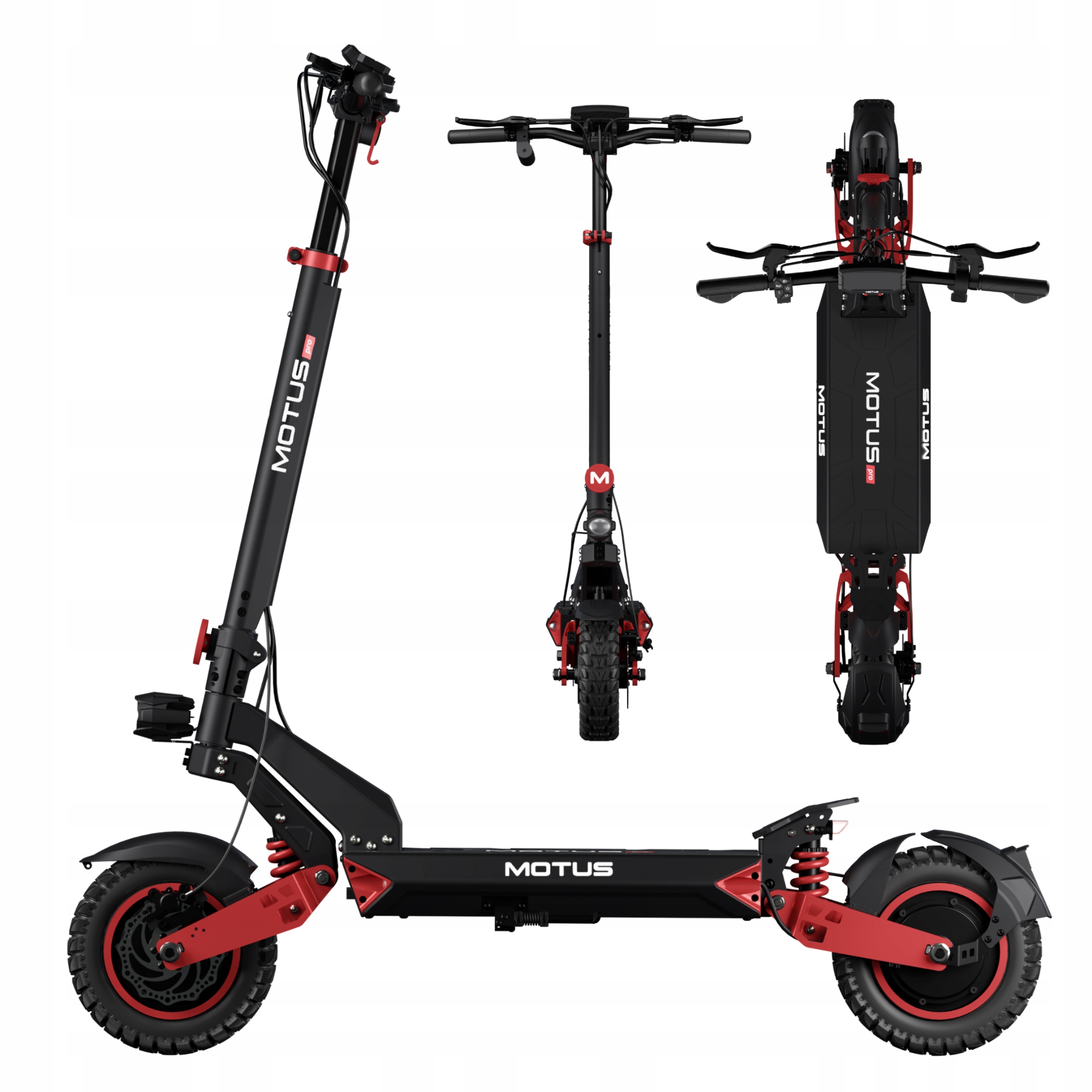 Motus Pro 11 Daytona Elektryczny Pojazd z Silnikami 2x1000W 11” 52V 55 km/h