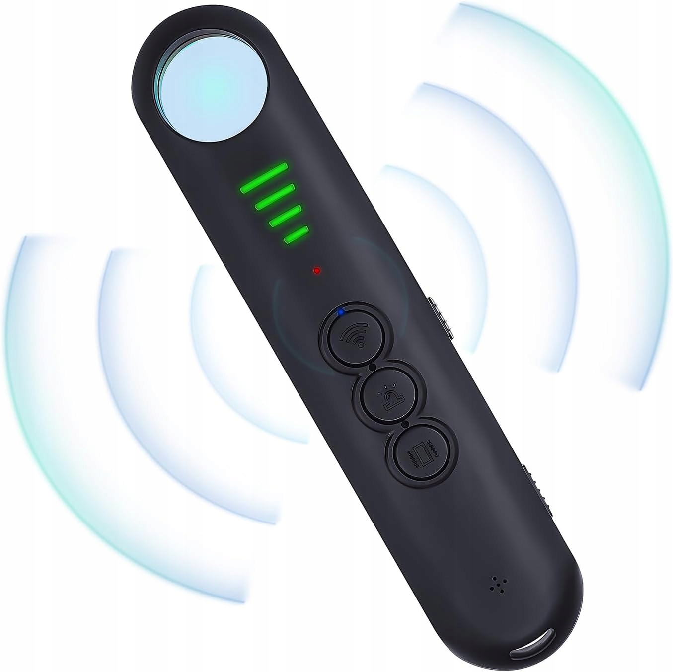 Přenosný špionážní detektor, skryté kamery a mikrofony, Gps