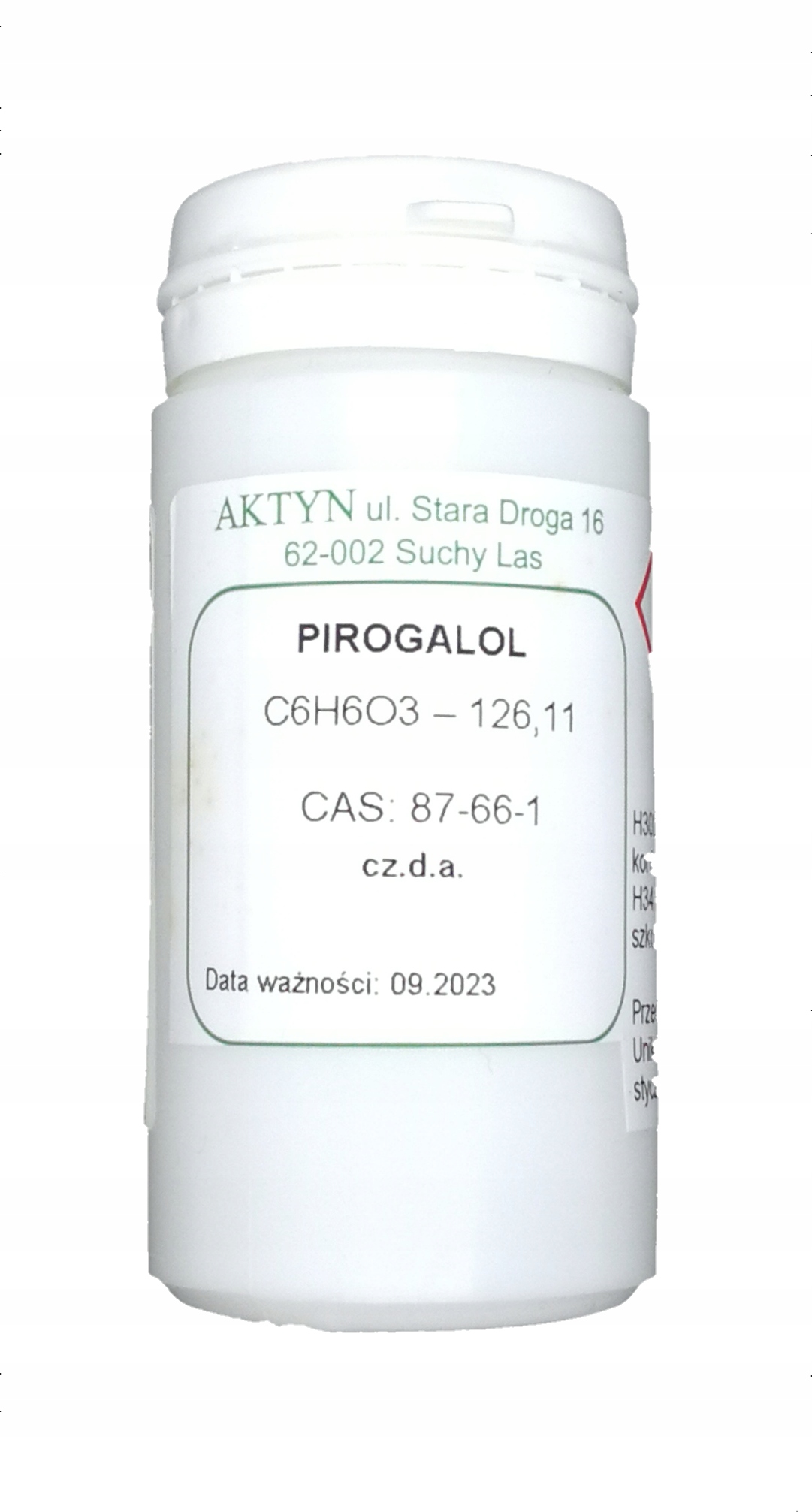 

Pirogalol cz.d.a. 25g.