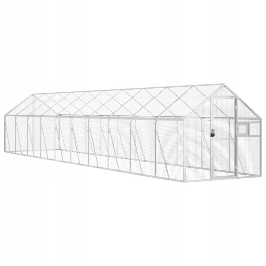 Voliéra Klece Ohrada Pro Zvířata Slepice Králíky Krůty 1,79X10X1,85M