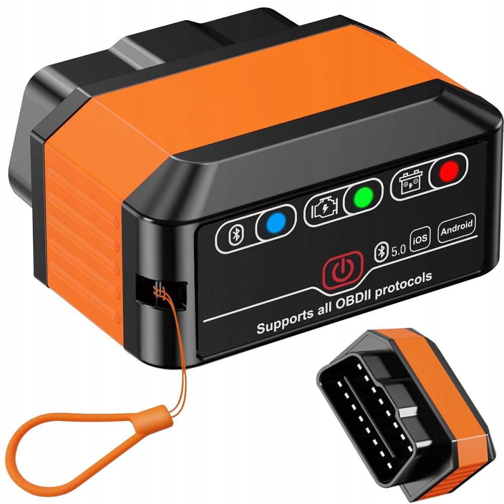 Diagnostické Rozhraní KW906 ELM327OBD2 Bluetooth 5.0 Tester Polský