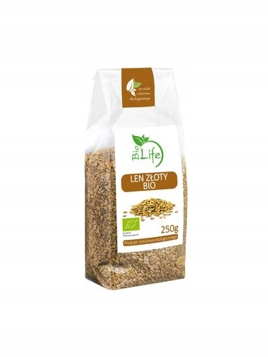 4x Biolife Lněné semínko zlaté Bio 250 g