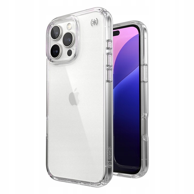 Speck Presidio Perfect-Clear Etui iPhone 16 Pro Max (Clear)