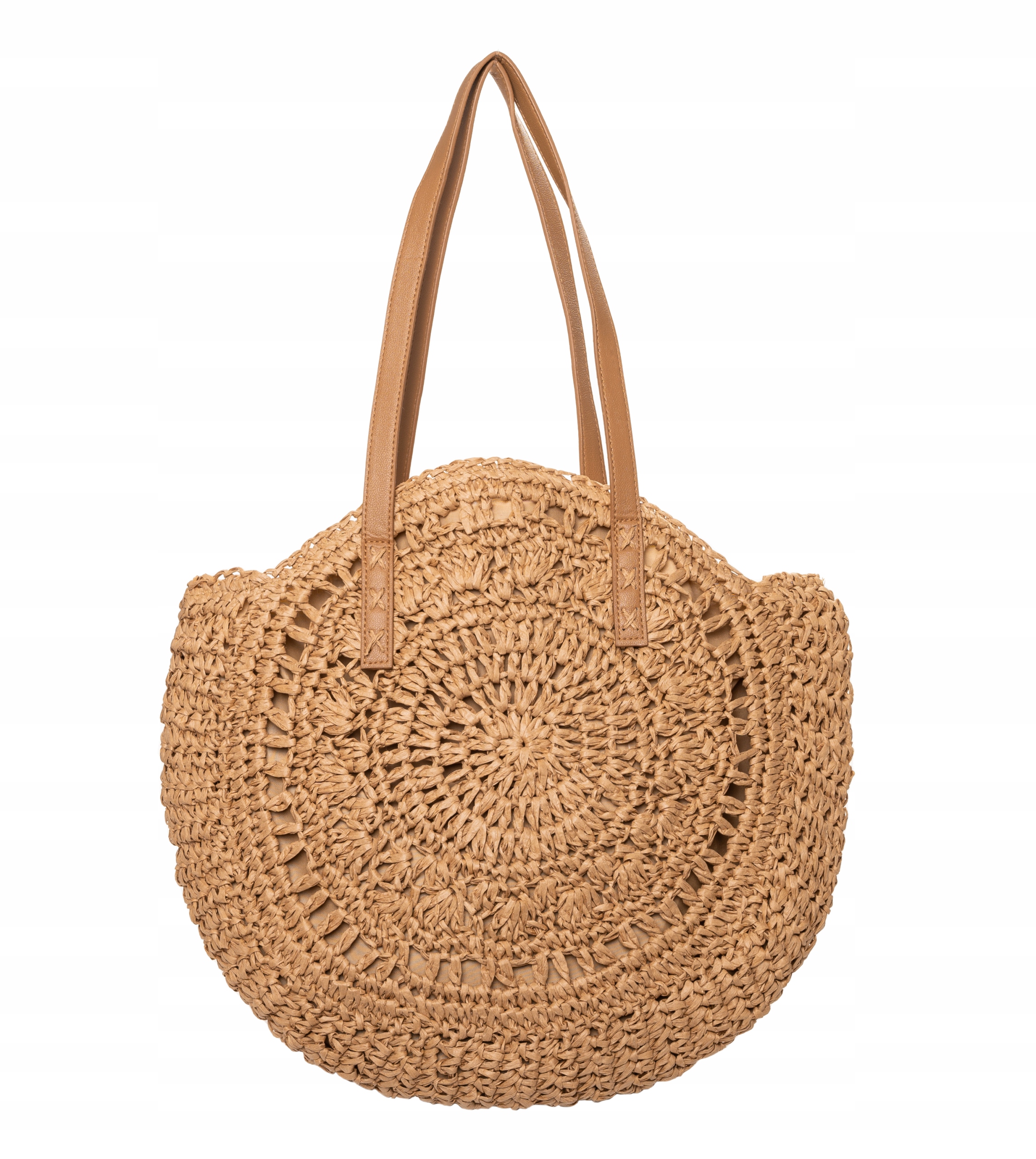 TOREBKA NA RAMIĘ PLECIONA BOHO KOSZYK PLAŻOWA NA PLAŻĘ XXL