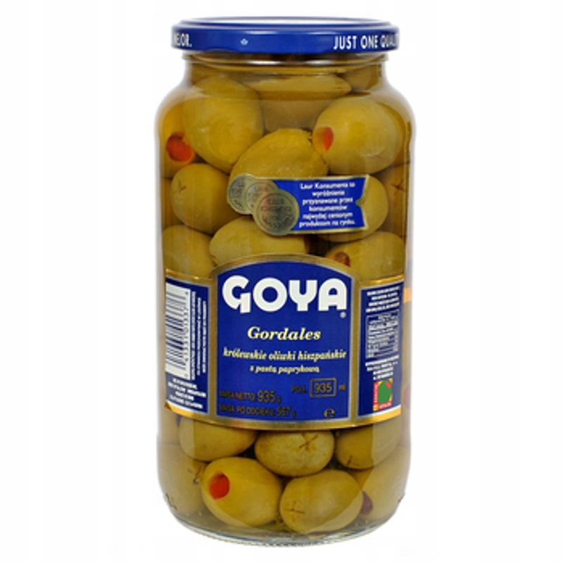 Levně Goya Gordales královské španělské olivy s paprikovou pastou 935 ml