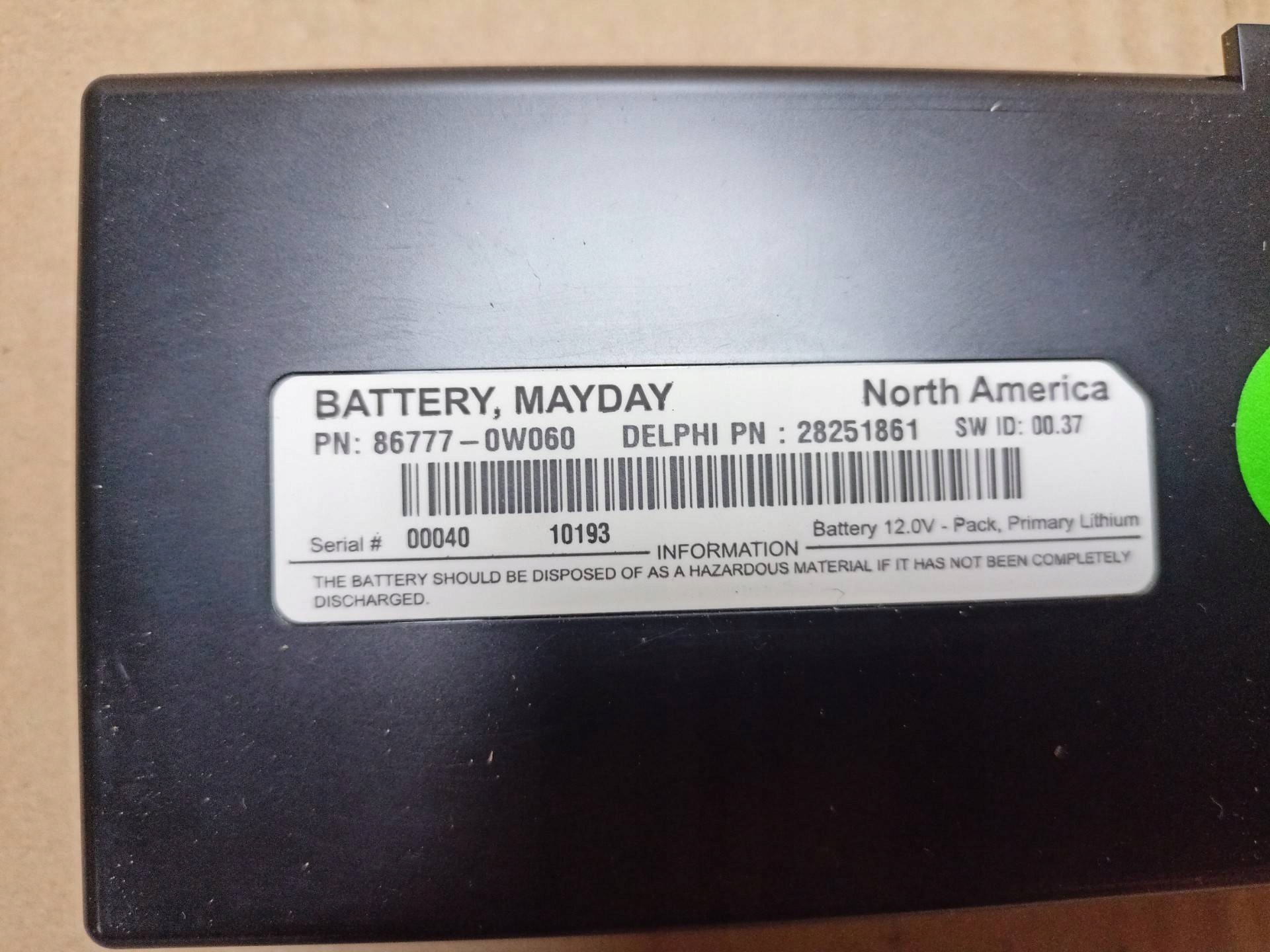 modul Bedienteil Toyota Sienna 3 2011 86777-0W060