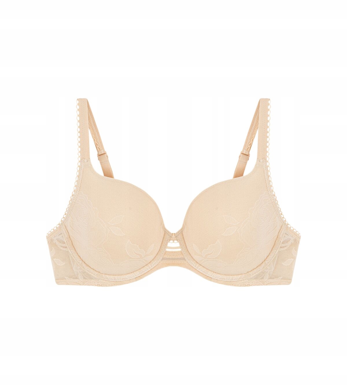 Béžová Podprsenka Triumph Wild Rose Sensation Wp vyztužená tvarovaná 75D