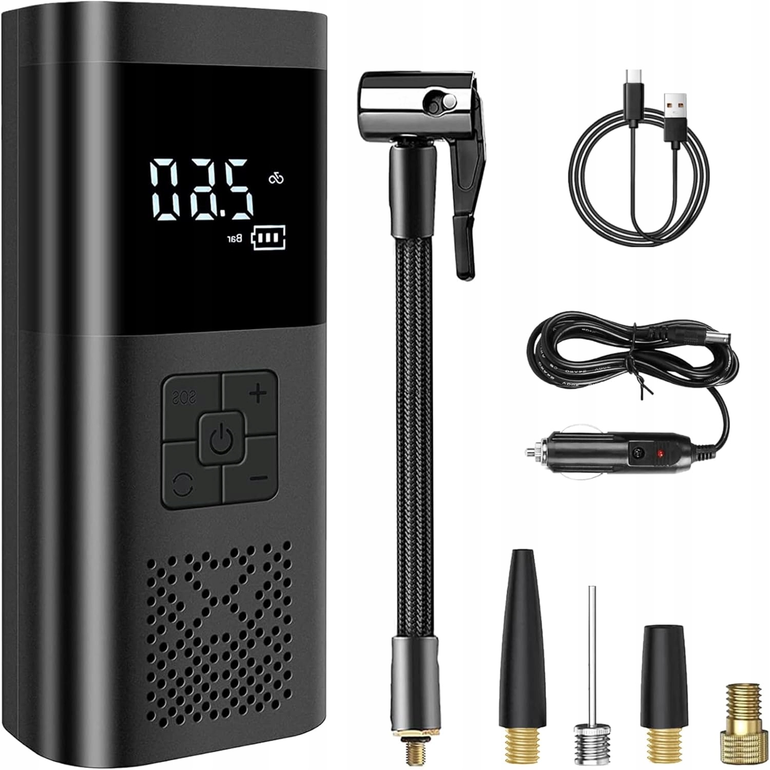 Elektrická Pumpa Na Kolo, Bezdrátový Kompresor Do Auta, 80 W, Kolo