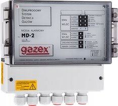 Moduł alarmowy MD-2 2 wej.,zasilanie 230V