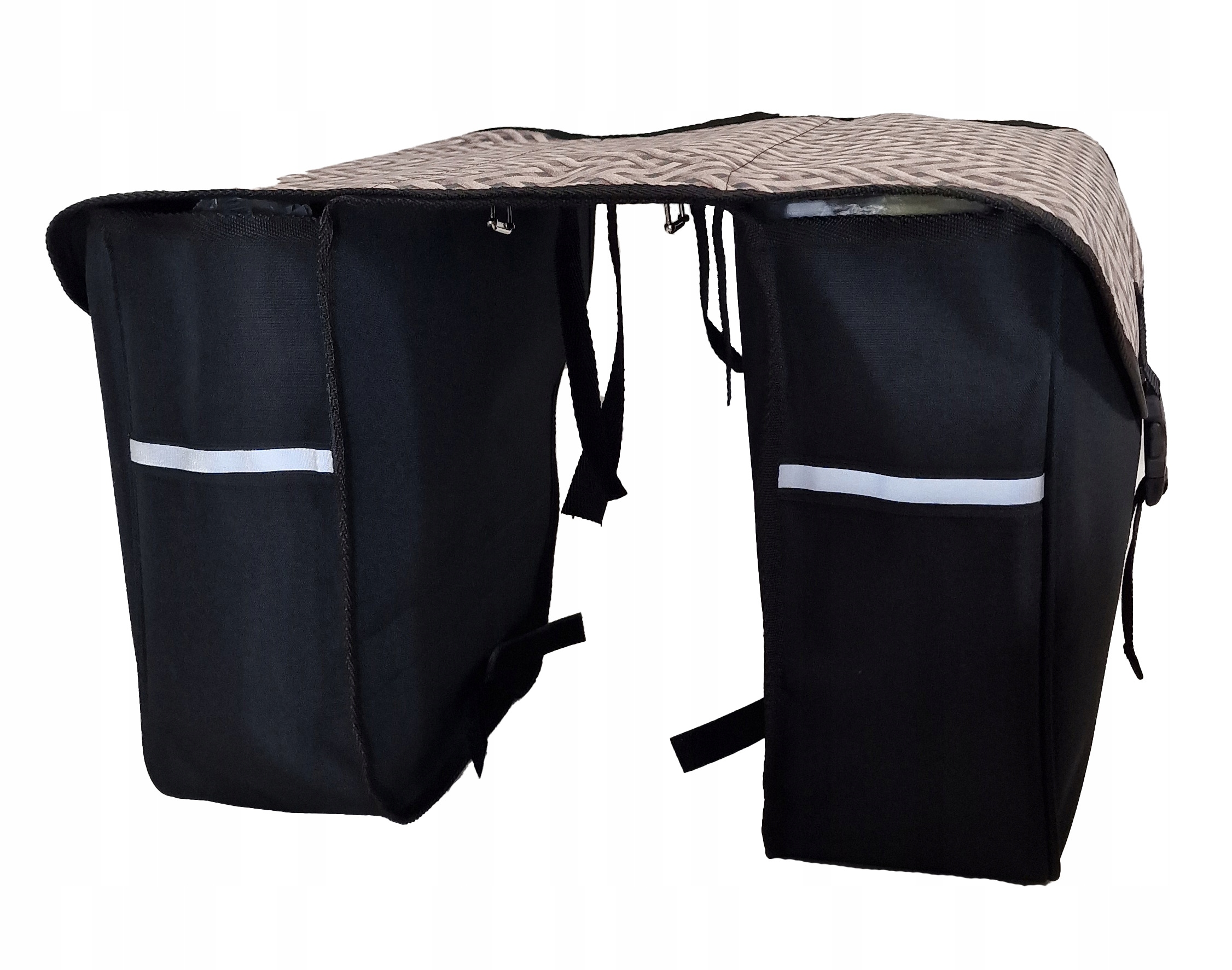 Torba rowerowa na bagażnik sakwa Model sakwa2kom