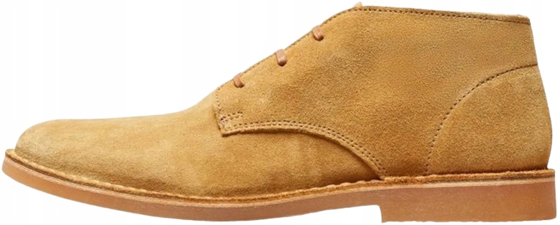 Selected Homme Pánské Semišové Kotníkové Boty V Barvě Camel 41 N_b