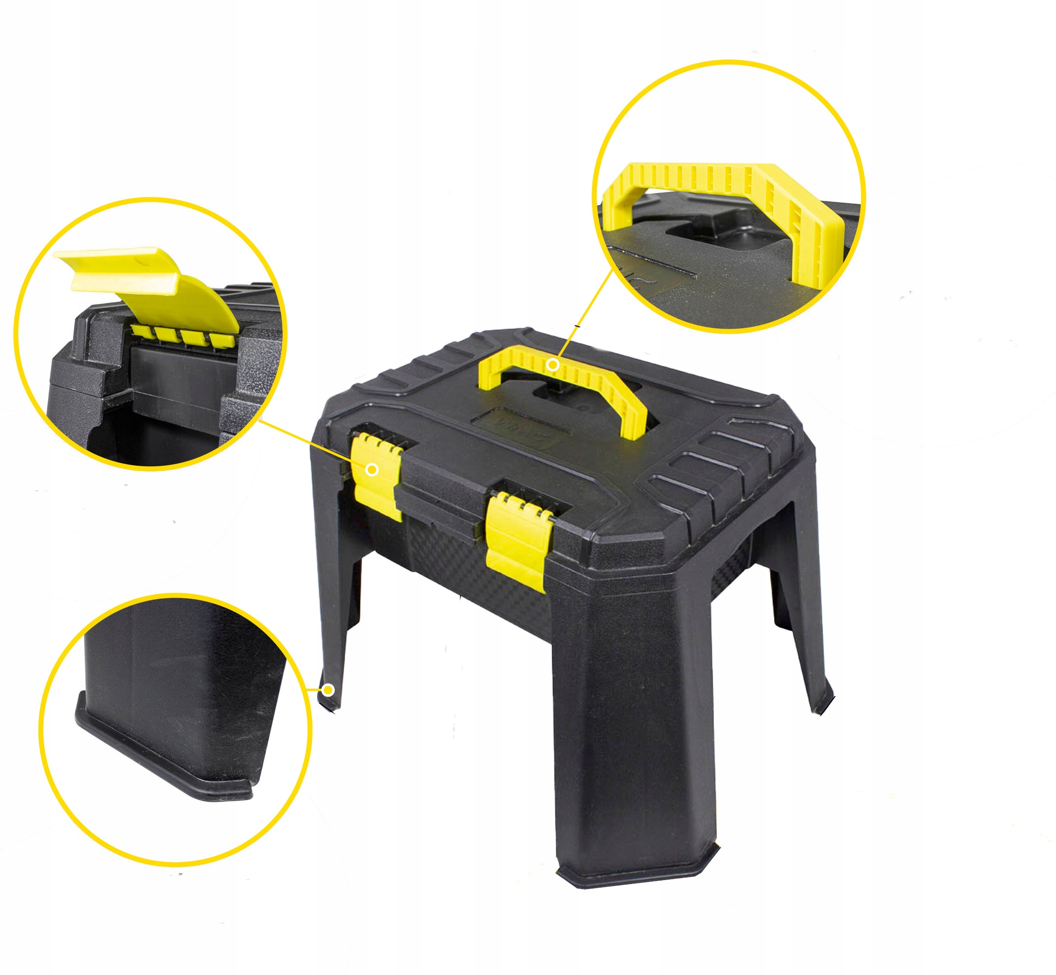 

Skrzynka Narzędziowa Organizer Stołek Taboret 150K