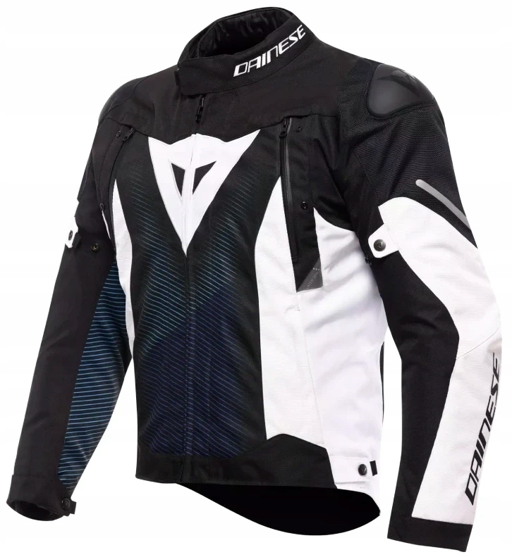 Dainese Sprint D-dry Black Blue White Motocyklová Bunda Textilná 56