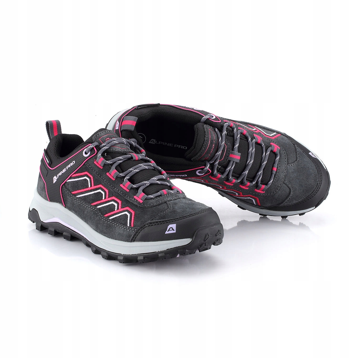 Alpine Pro buty turystyczne wodoodporne niskie damskie Gimie różowy r.40