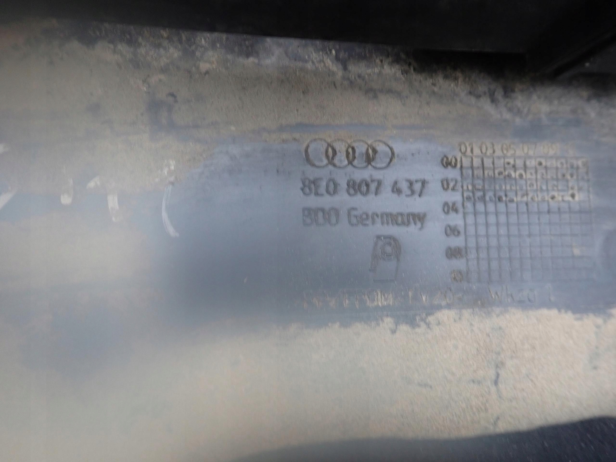 AUDI A4 B6 MALYSZ 00-04 bumper front front