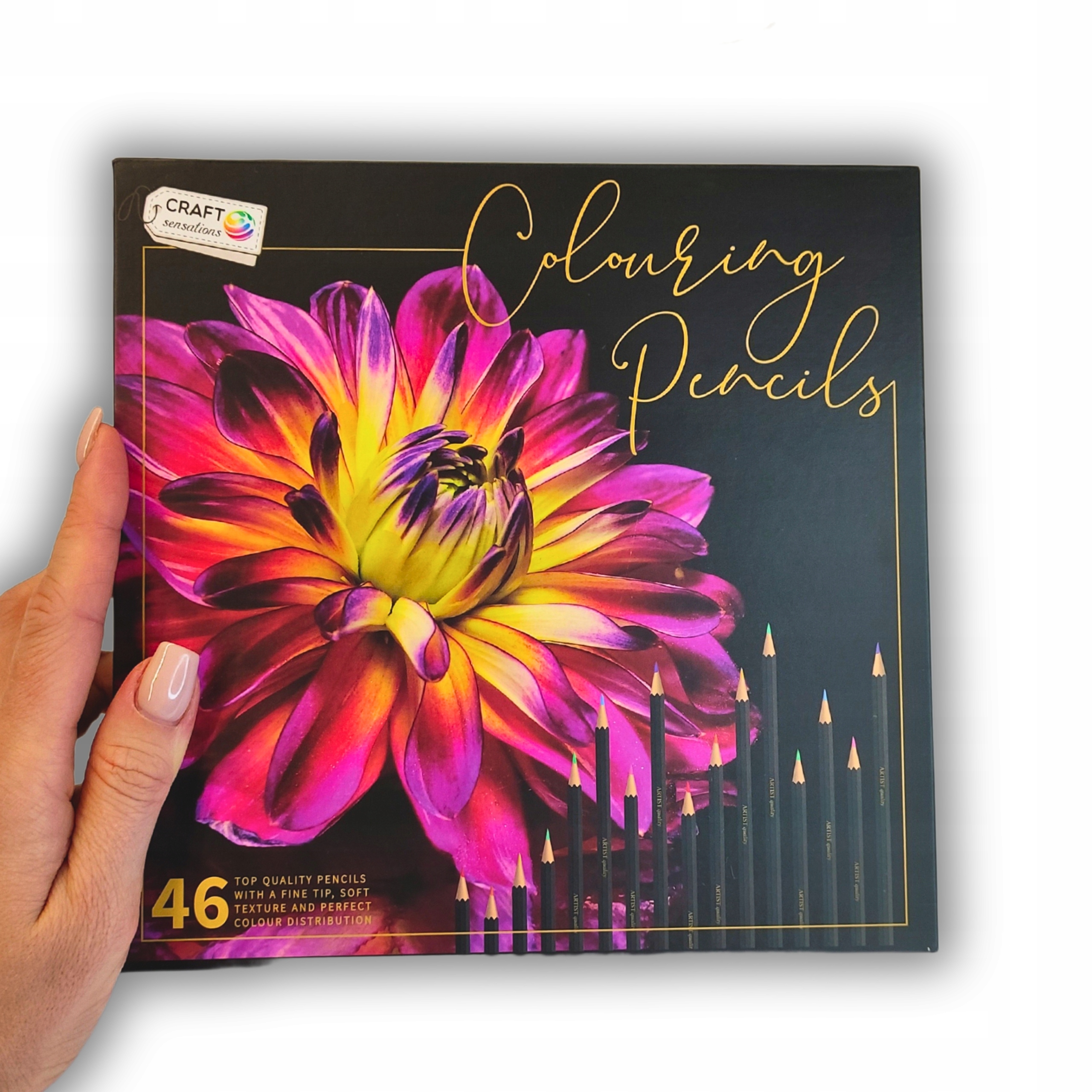 MEGA ZESTAW KREDKI PROFESJONALNE OŁÓWKI SZKICOWNIK A4 DO SZKICOWANIA GRATIS Stan opakowania oryginalne