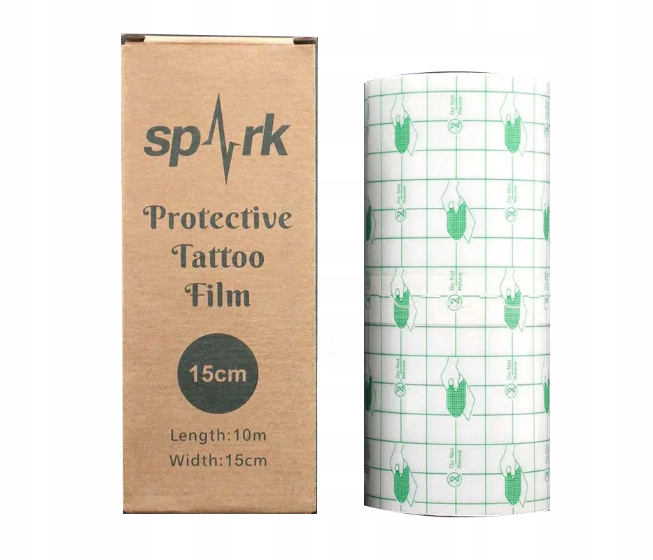 Ochranná fólia na tetovanie SPARK 10mx15cm