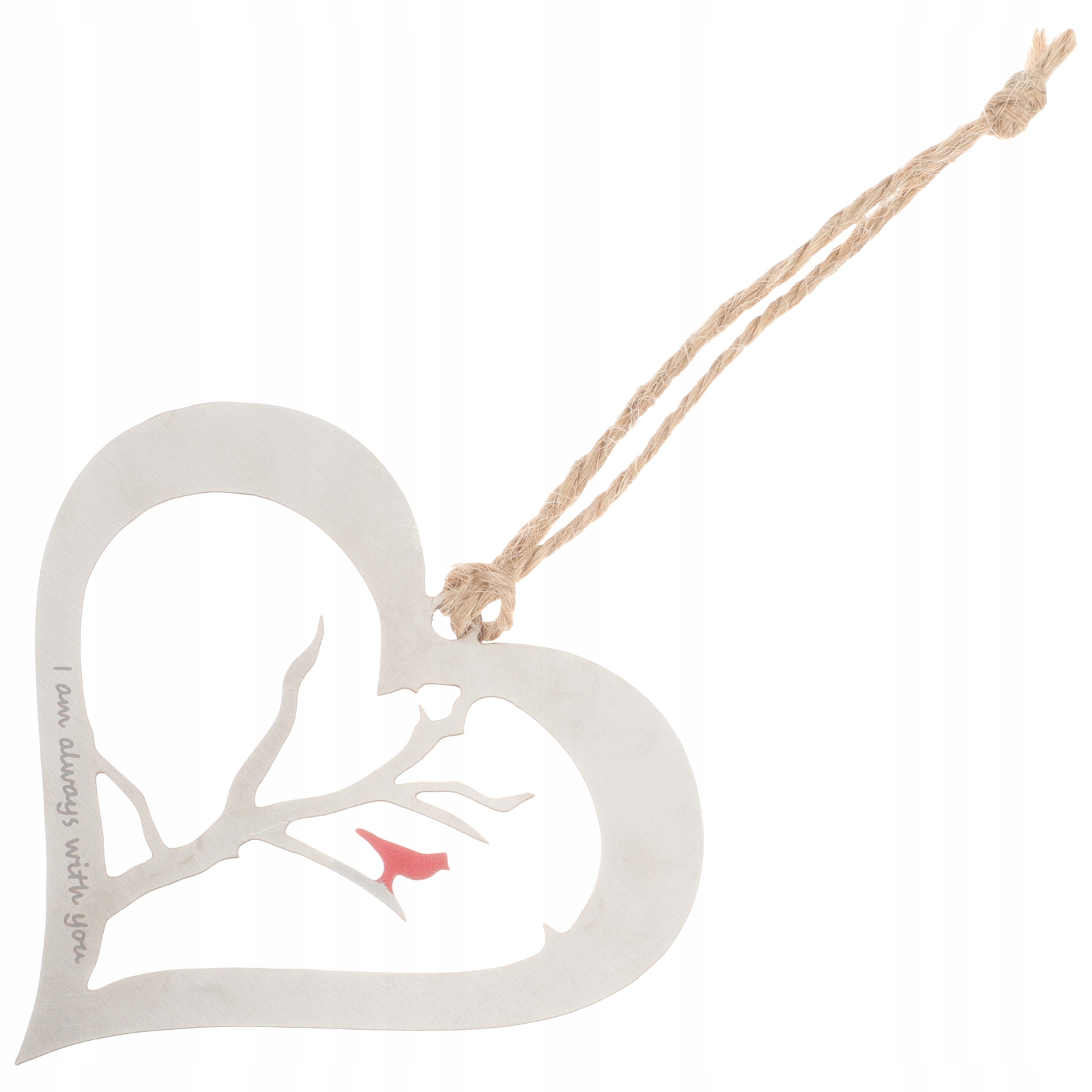 CZERWONA OZDOBA CZERWONY PTAK OZDOBA WISZĄCE RZEMIOSŁO NA ŚCIANIE Producent inny