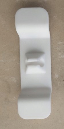 Uchwyt Klips Organizer Do Kabli Biały Na Kable Kabelki Za Szafke