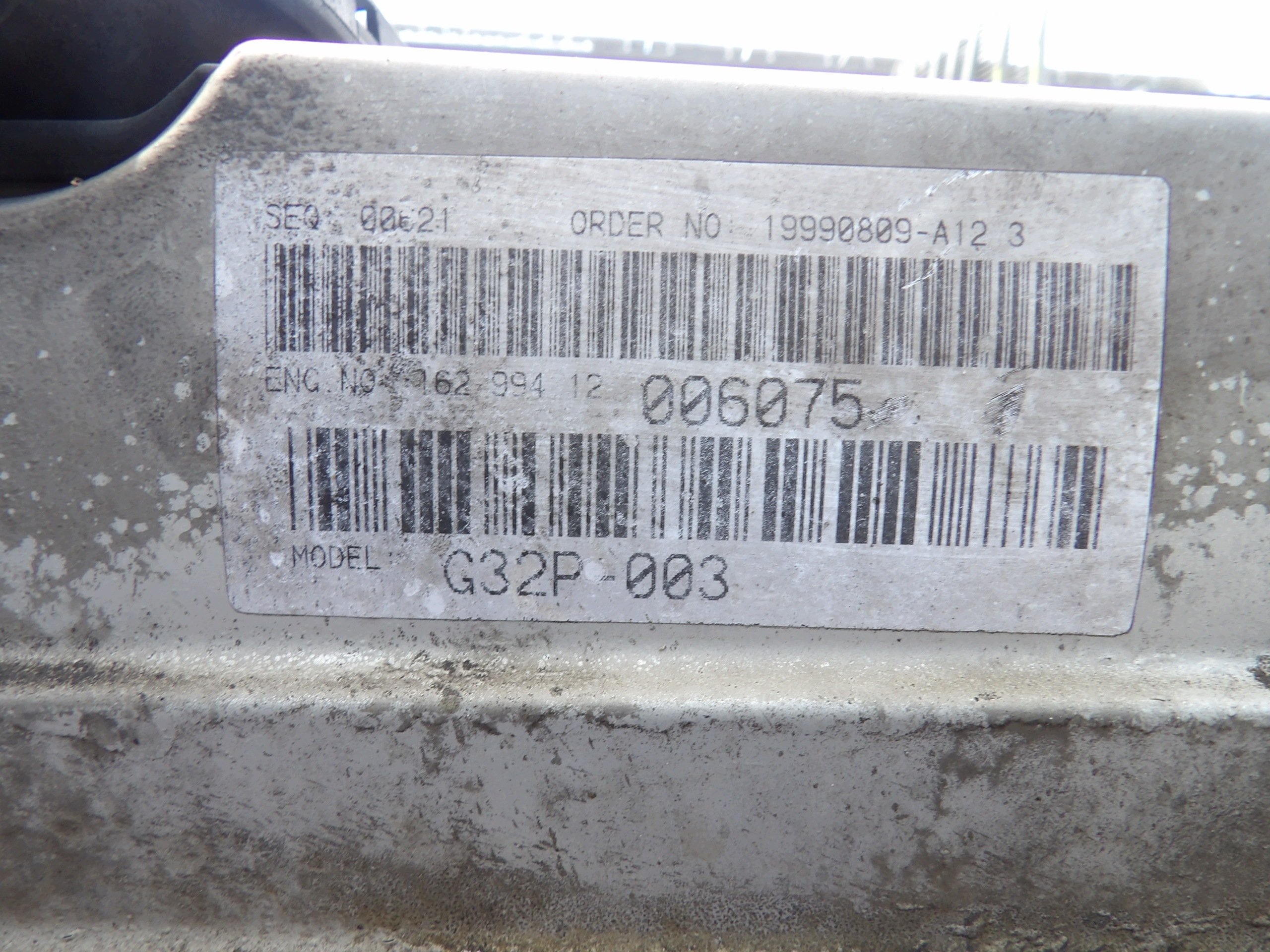 Daewoo Chairman, Mercedes 3,2 petrol engine complete