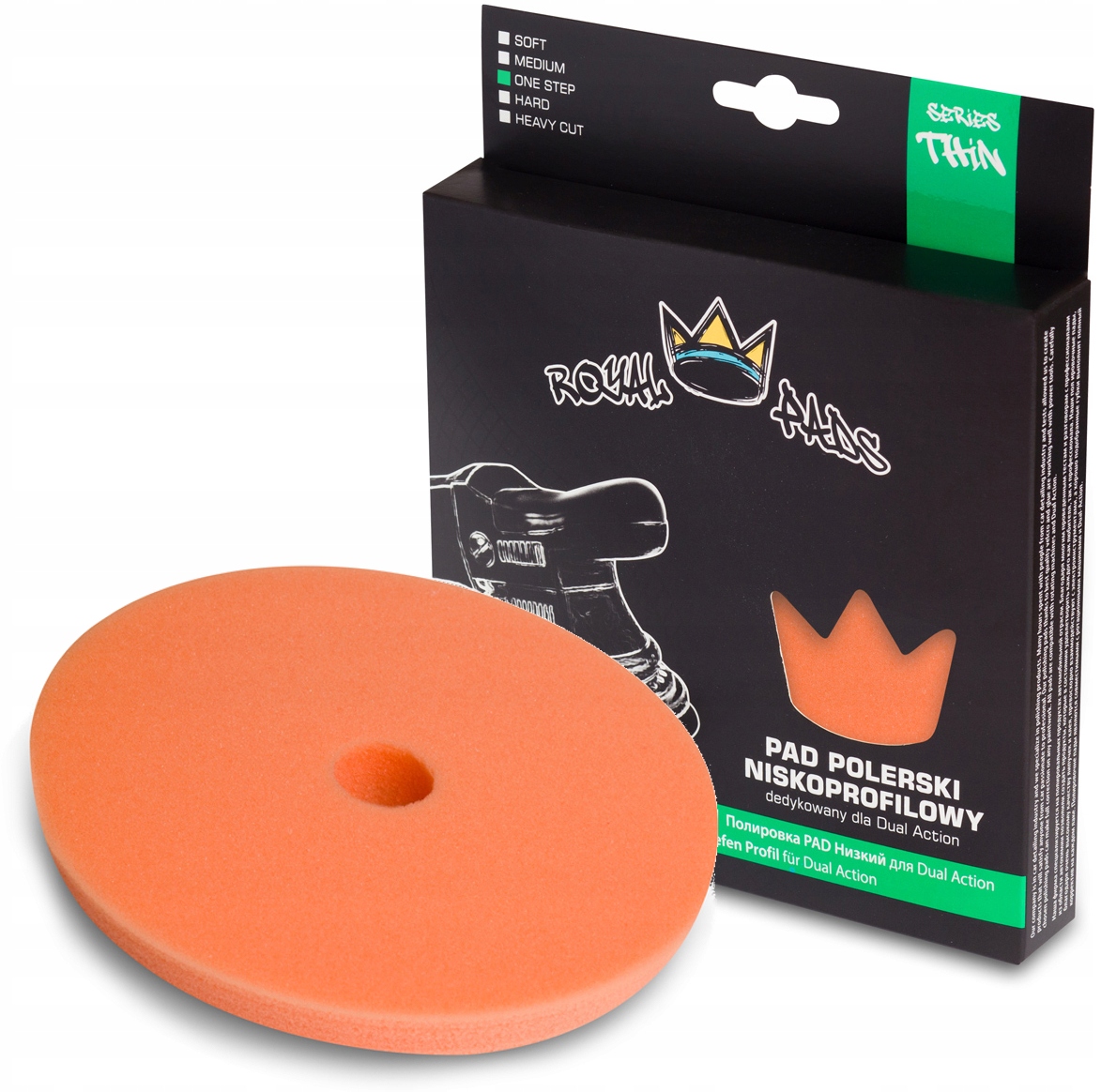 

Royal Thin One Step Pad jednoetapowy Da 80/90 mm