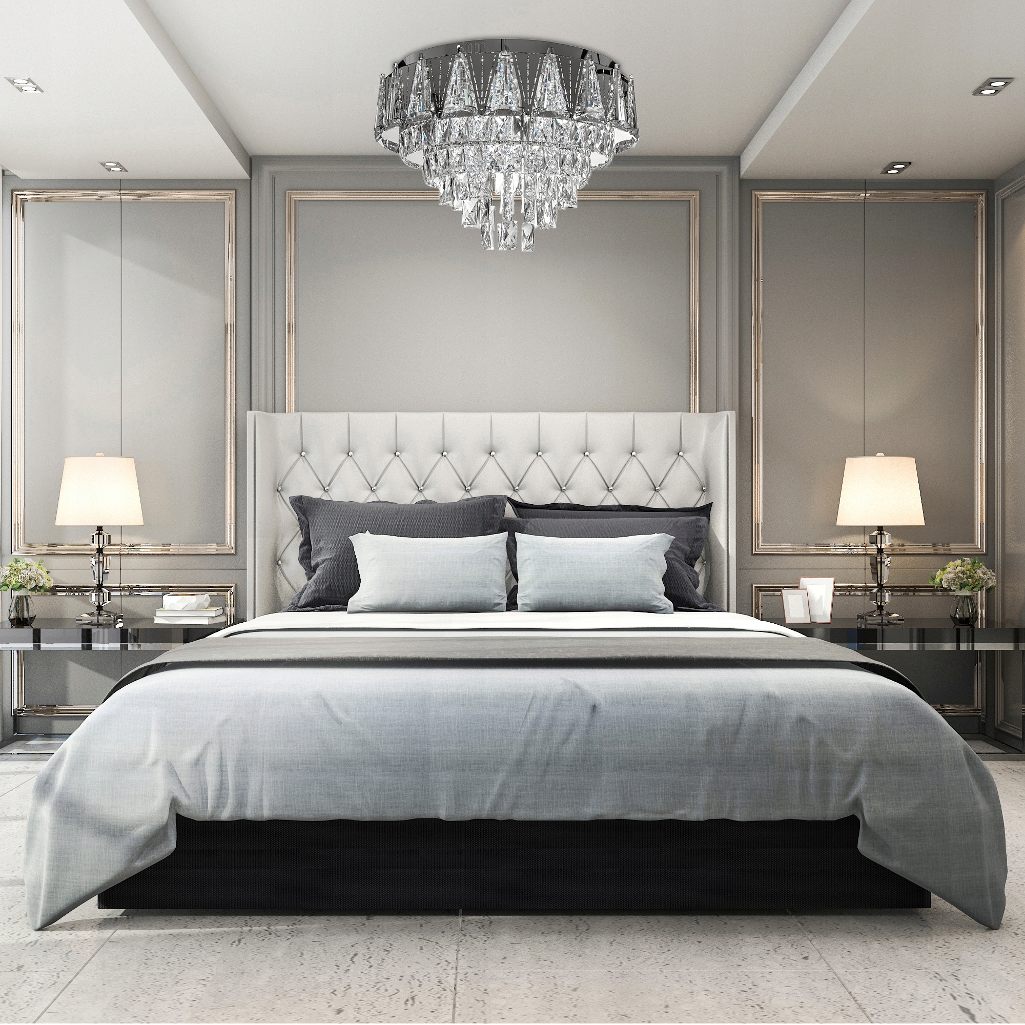 KRYSZTAŁOWA LAMPA SUFITOWA PLAFON GLAMOUR PILOT Marka TOOLIGHT