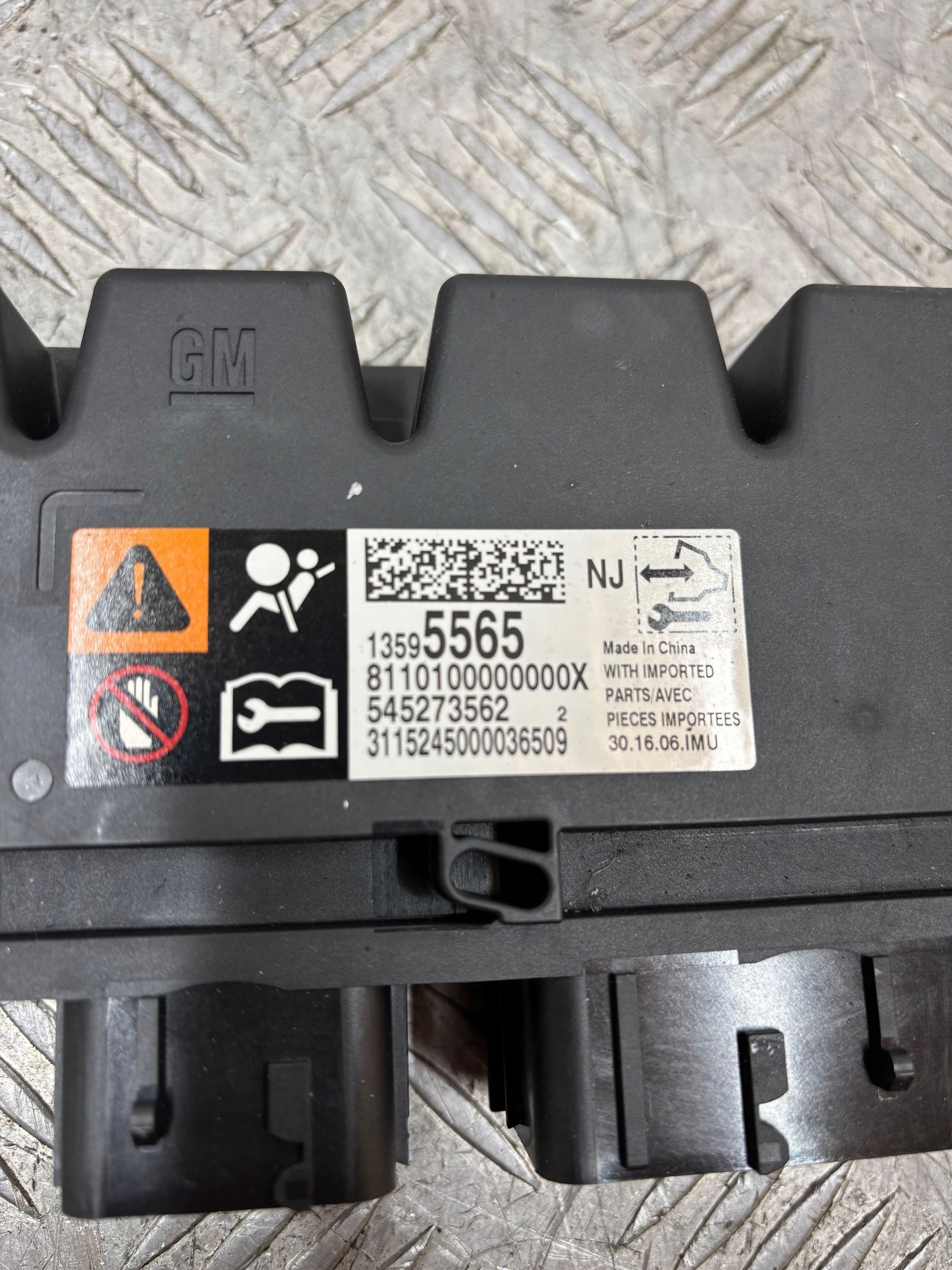 Centralina SENSOR airbag OPEL KARL 13595565