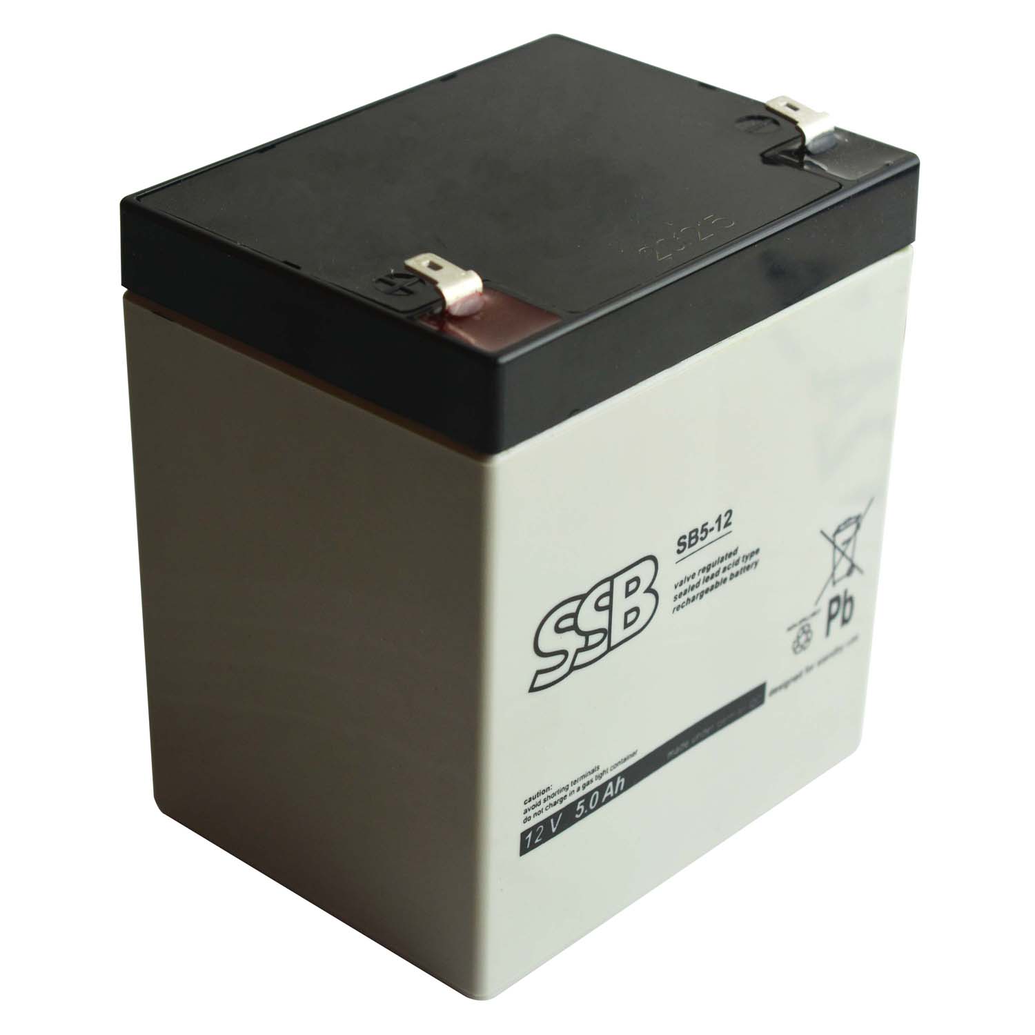 SSB SB 5-12 12V 5AH AKUMULATOR AGM Producent SSB