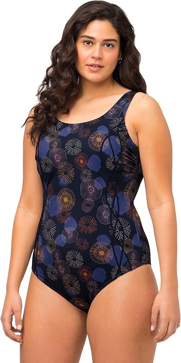 Ulla Popken Dámské Jednodílné Plavky 54 J2B