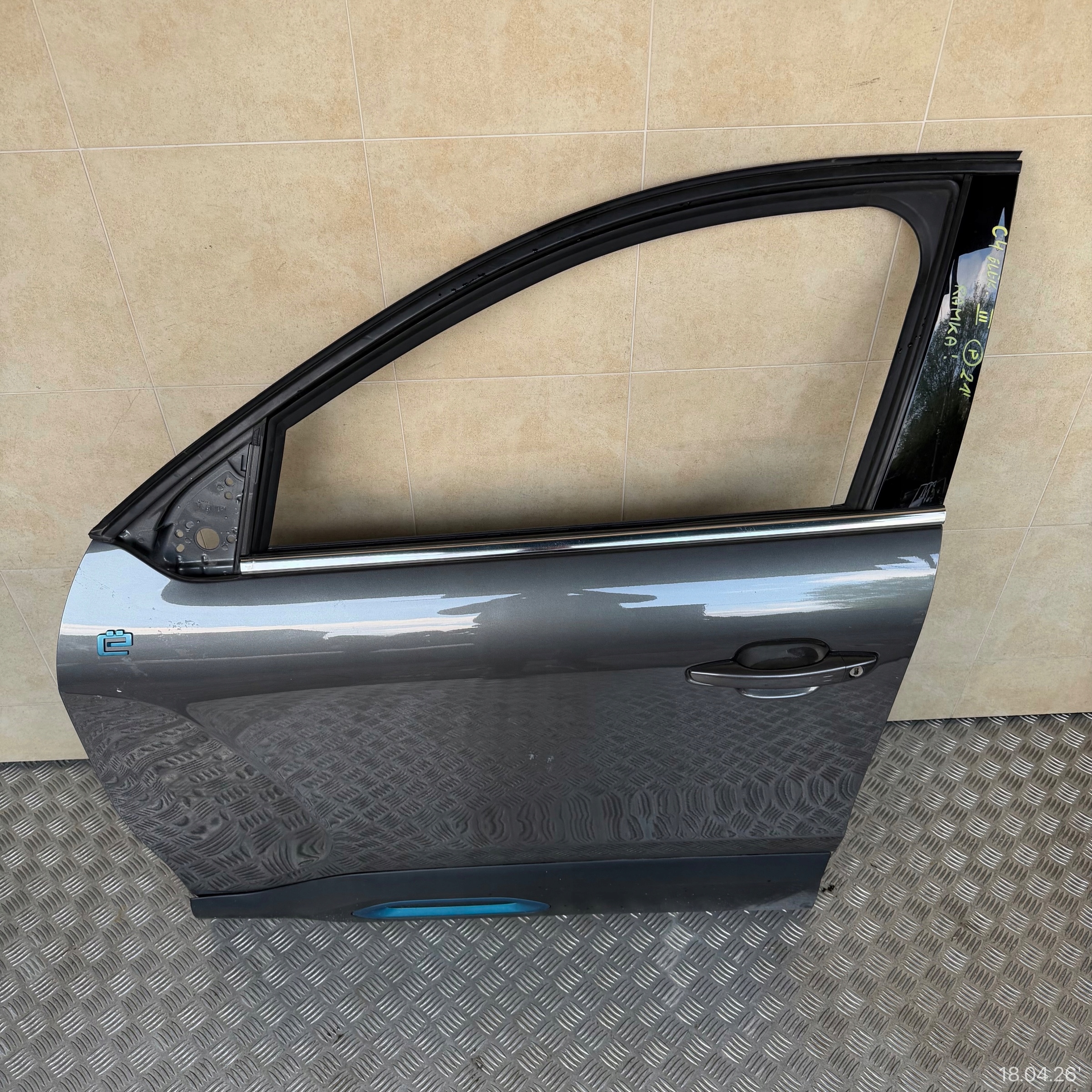 door complete front left CITROEN E-C4 C4 III 2021 ROK