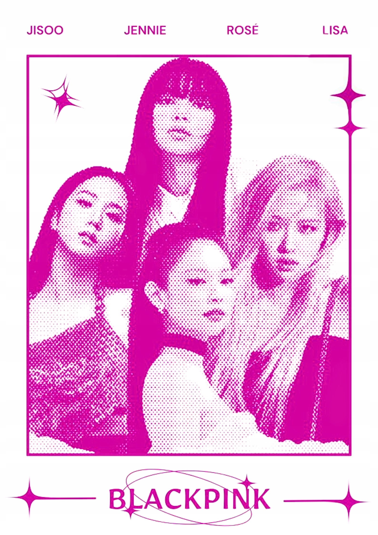 Plakat 30x40 cm K-pop Blackpink