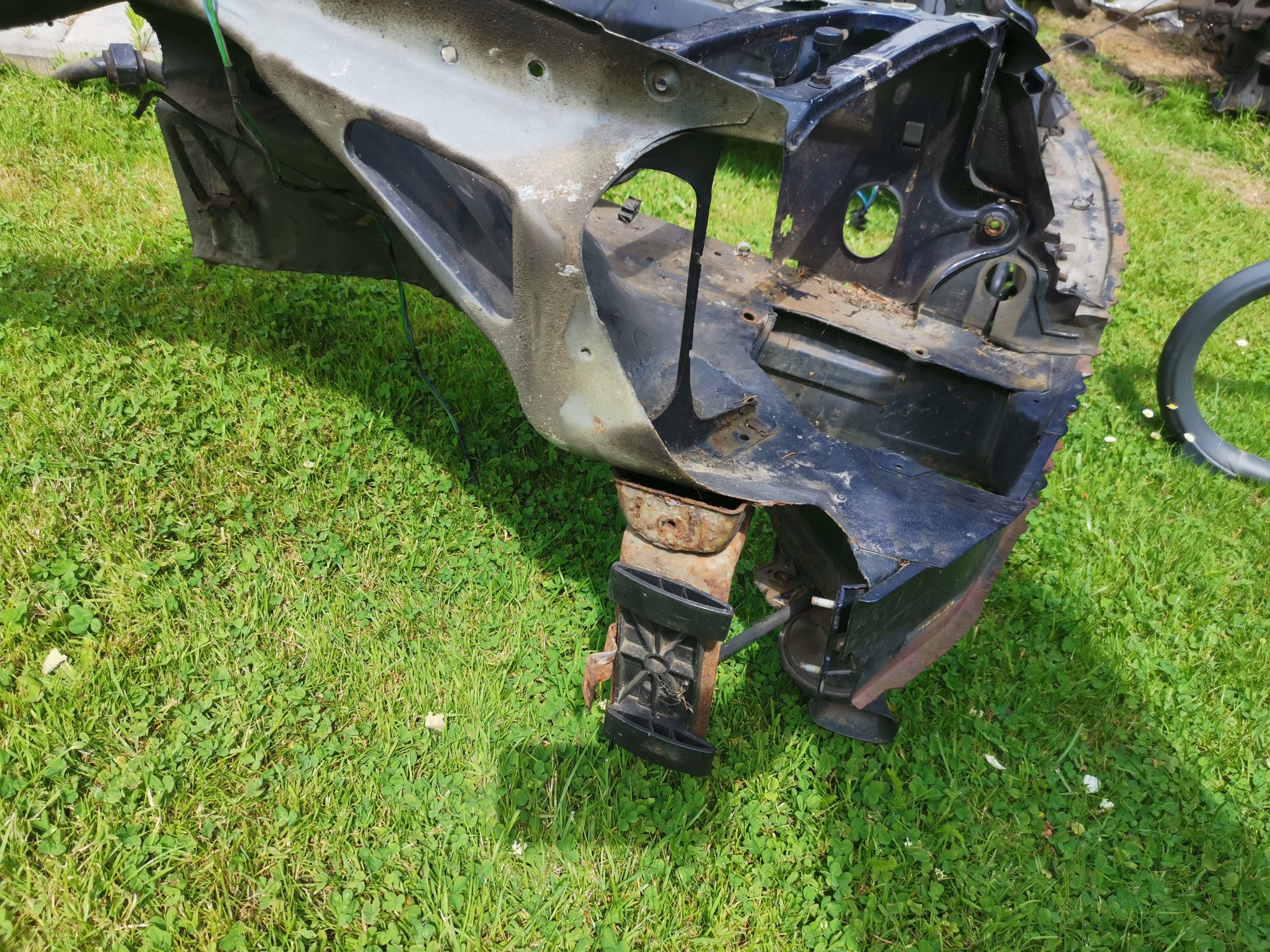 MERCEDES W140 quarter tension belt front front fartuch