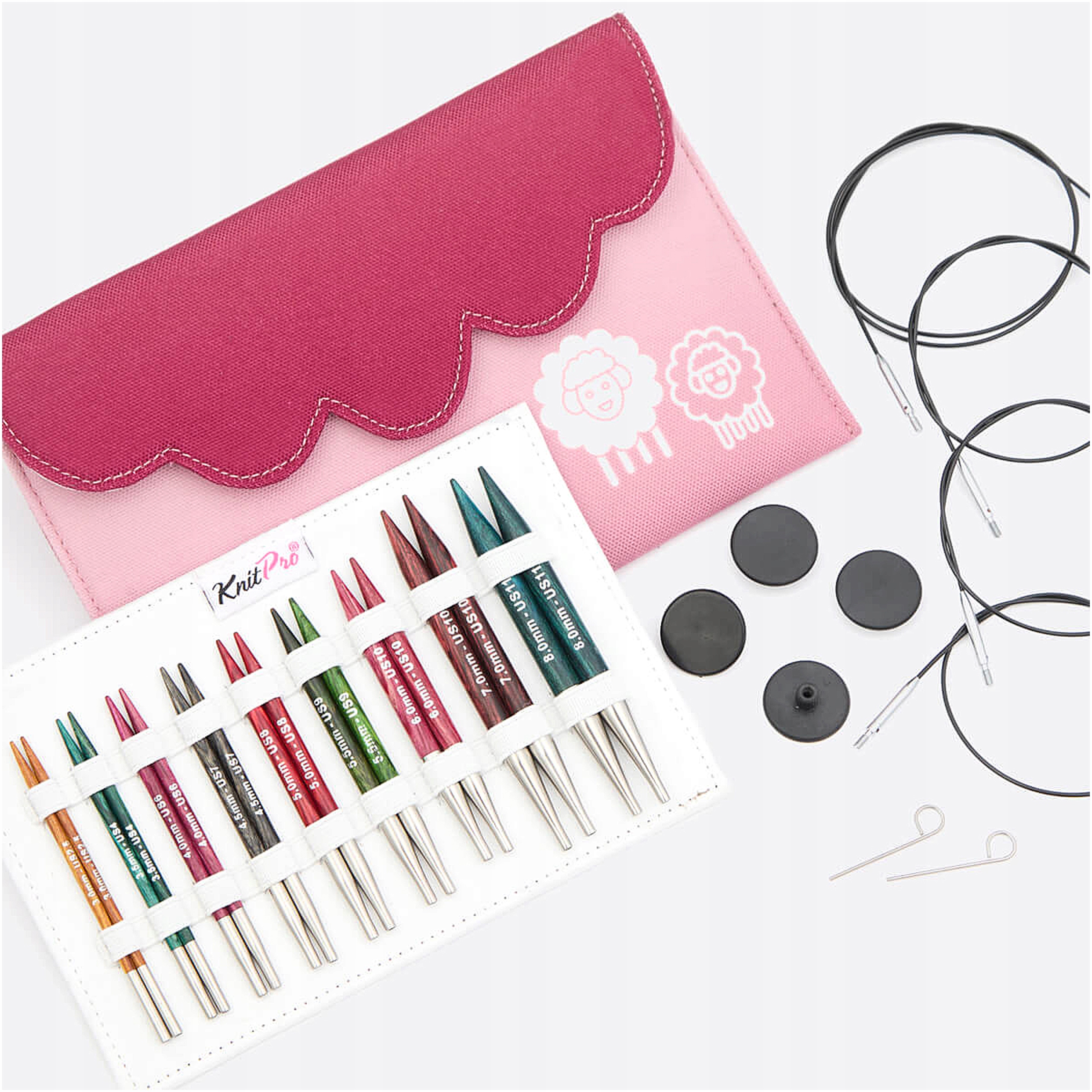 sada výměnných dřevěných drátů Deluxe Special Dreamz 10cm Knitpro