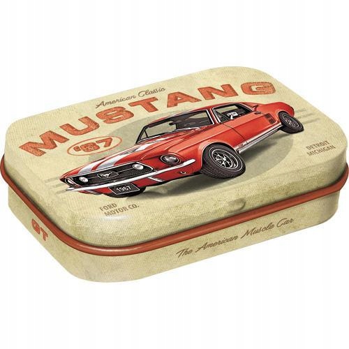 

Miętówki Ford Mustang Gt 1967 metalowe pudełko