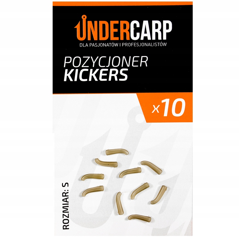 Pozycjoner Haczyka Brązowy S Przypon Karpiowy Undercarp Kickers