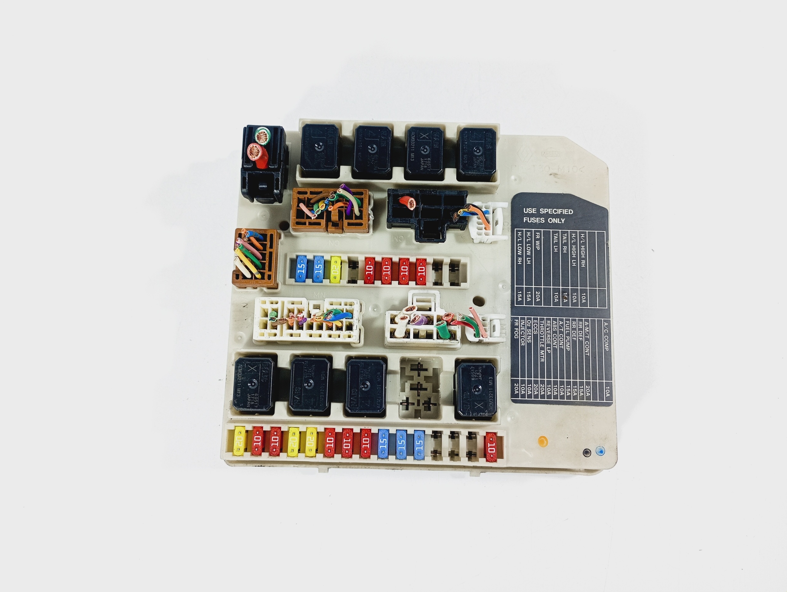 module fuse box OE 284B7AX61A Nissan NOTE E11 06-12