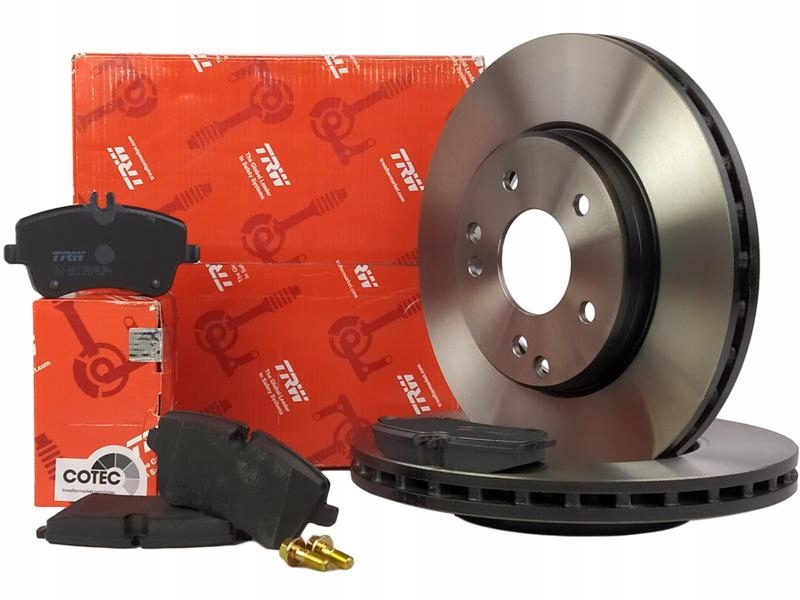 

Trw Tarcze Klocki Przód Mercedes C W203 C209